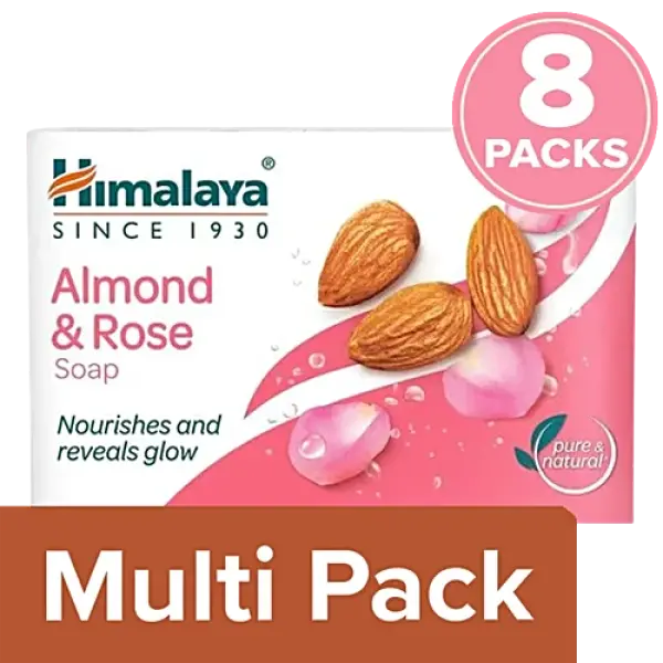 HIMALAYA ALMOND & ROSE SOAP