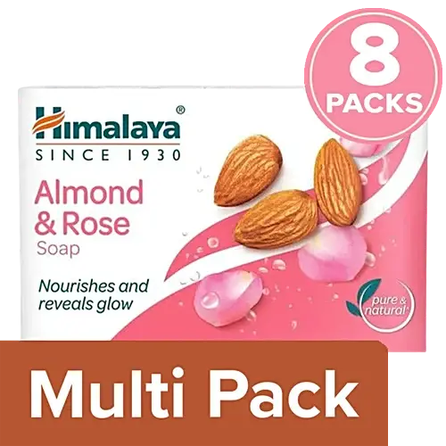 HIMALAYA ALMOND & ROSE SOAP