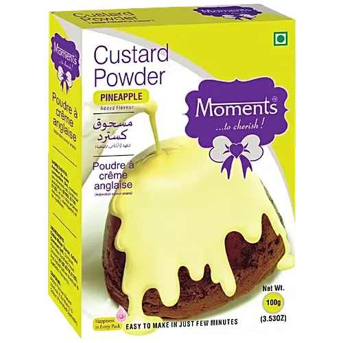 MOMENTS CUSTARD POWDER PINEAPPLE