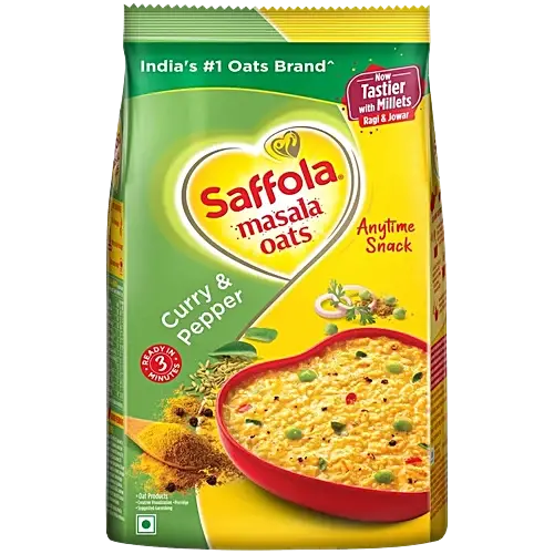 SAFFOLA OATS CURRY PEPPER