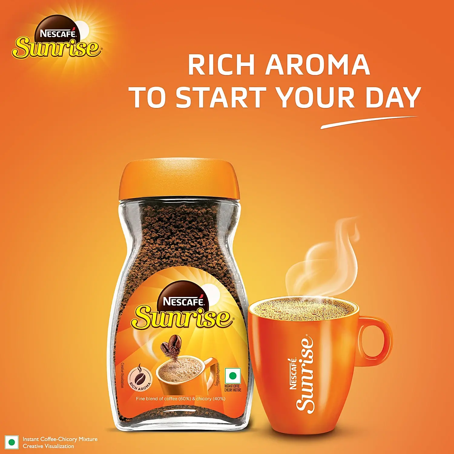 NESCAFE SUNRISE COFFEE JAR