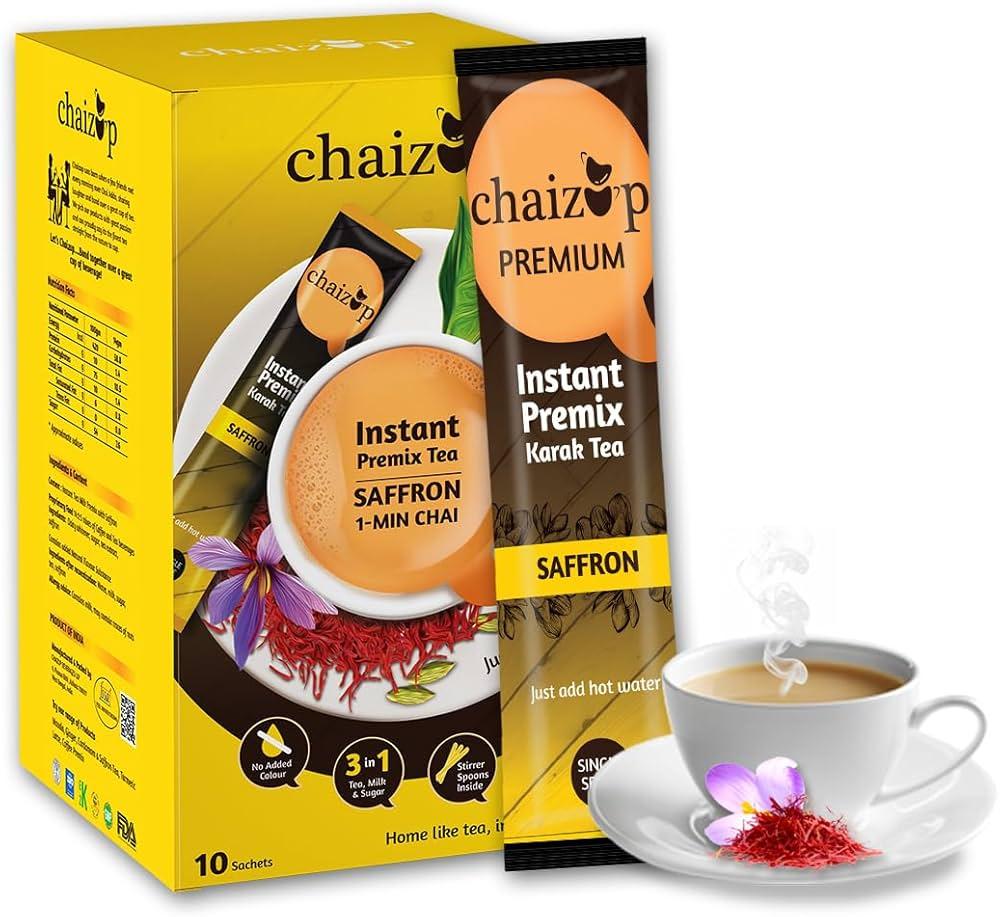 CHAI GARAM SAFFRON TEA PREMIX