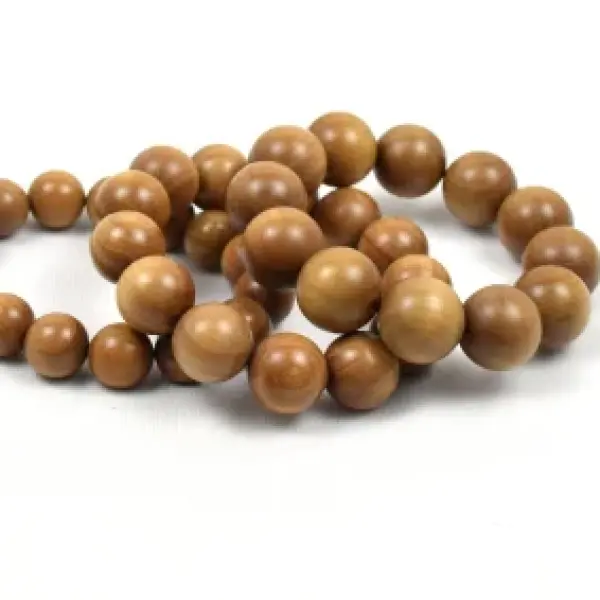 Round Sandalwood Beads Pooja mala