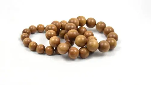 Round Sandalwood Beads Pooja mala