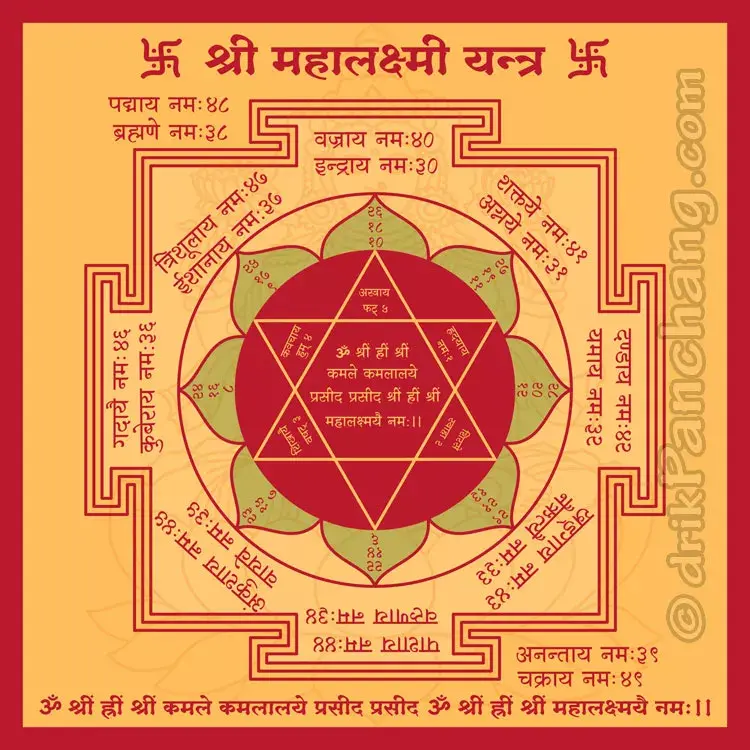 MahaLaxmi Yantra