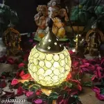 Brass Crystal Matki Akhand Diya