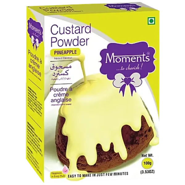 MOMENTS CUSTARD POWDER PINEAPPLE