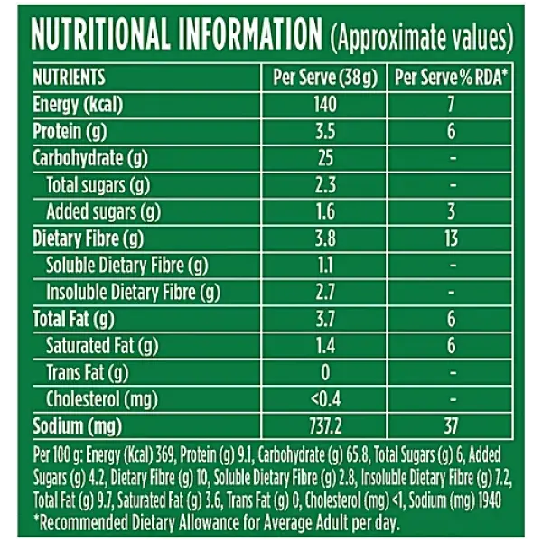 SAFFOLA OATS VEGGIE TWIST