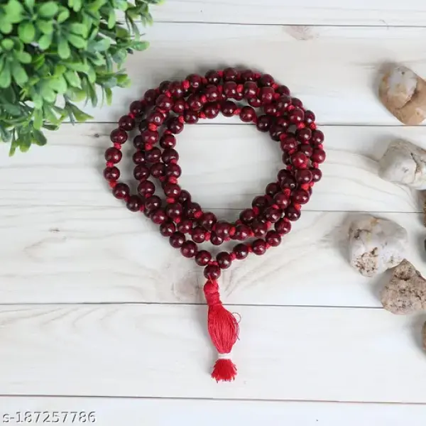 PUJA MALA ROSE WOOD